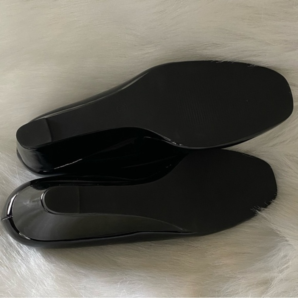 BayQ Women’s Black Slip On Shoes Size 10 Whimsigoth Buckle New - Picture 7 of 10